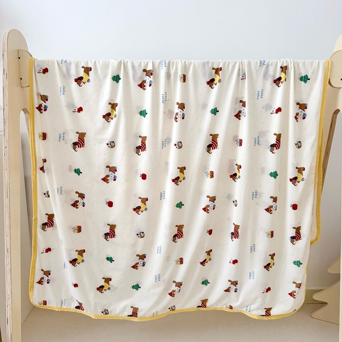 91家纺网 家纺一手货源 找家纺 嗨生活 2026新款婴儿裸睡级凉感幼儿园夏被儿童夏被夏凉被空调被直播微商电商好货推荐产品 腊肠狗