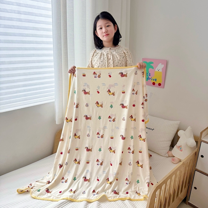 91家纺网 家纺一手货源 找家纺 嗨生活 2026新款婴儿裸睡级凉感幼儿园夏被儿童夏被夏凉被空调被直播微商电商好货推荐产品 腊肠狗