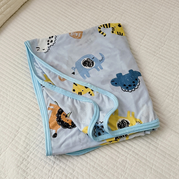 91家纺网 家纺一手货源 找家纺 嗨生活 2026新款婴儿裸睡级凉感幼儿园夏被儿童夏被夏凉被空调被直播微商电商好货推荐产品 森林日记