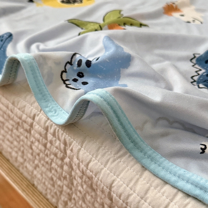 91家纺网 家纺一手货源 找家纺 嗨生活 2026新款婴儿裸睡级凉感幼儿园夏被儿童夏被夏凉被空调被直播微商电商好货推荐产品 森林日记