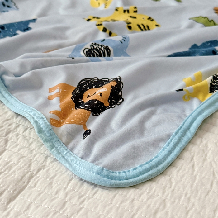 91家纺网 家纺一手货源 找家纺 嗨生活 2026新款婴儿裸睡级凉感幼儿园夏被儿童夏被夏凉被空调被直播微商电商好货推荐产品 森林日记