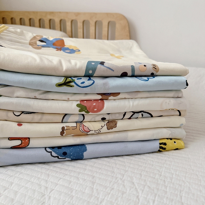 91家纺网 家纺一手货源 找家纺 嗨生活 2026新款婴儿裸睡级凉感幼儿园夏被儿童夏被夏凉被空调被直播微商电商好货推荐产品 森林日记