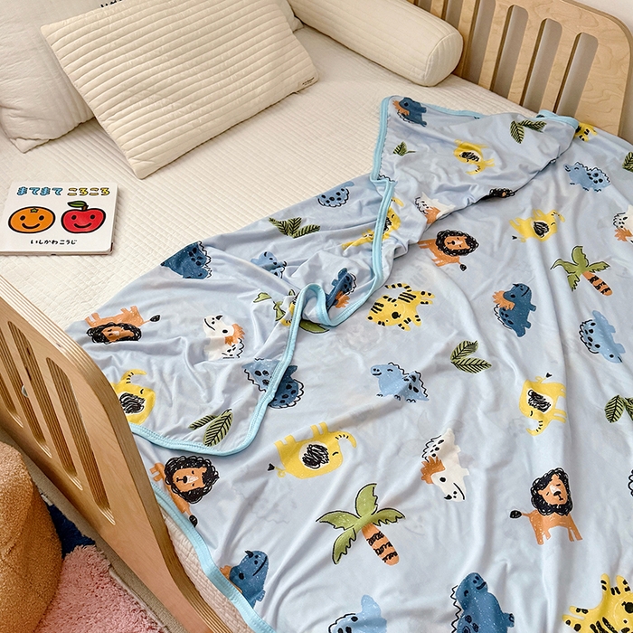 91家纺网 家纺一手货源 找家纺 嗨生活 2026新款婴儿裸睡级凉感幼儿园夏被儿童夏被夏凉被空调被直播微商电商好货推荐产品 森林日记