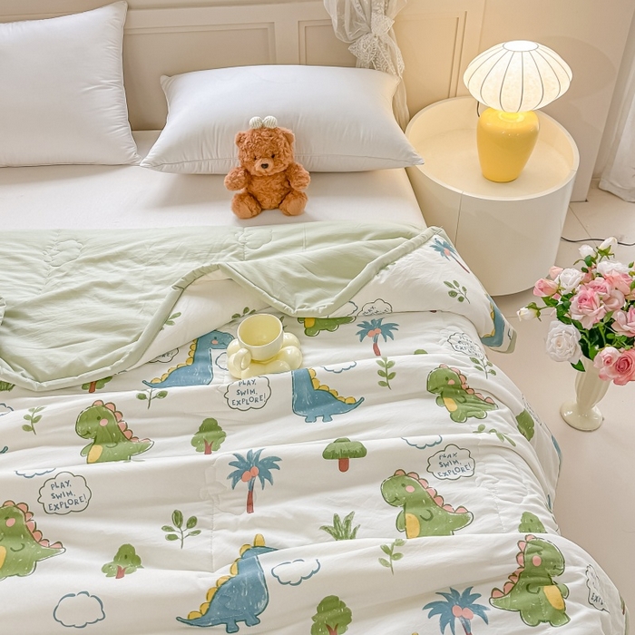 91家纺网 家纺一手货源 找家纺 （总）爱宝被业 2026新款A类水洗棉新疆棉花夏被夏凉被