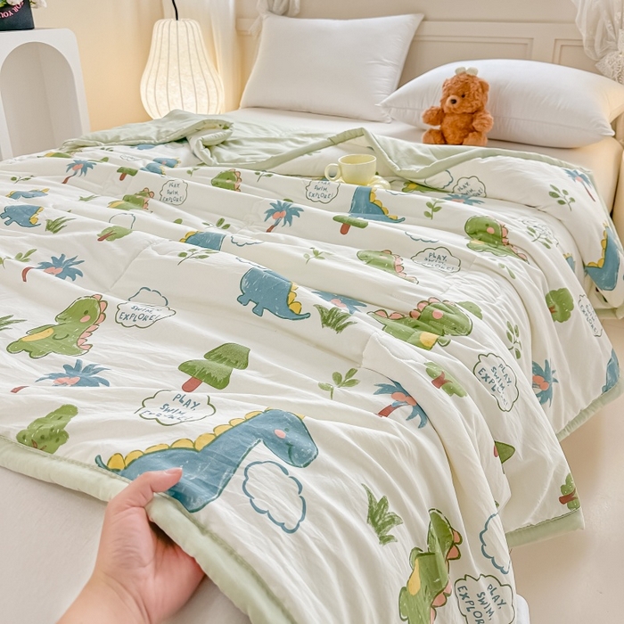 91家纺网 家纺一手货源 找家纺 （总）爱宝被业 2026新款A类水洗棉新疆棉花夏被夏凉被