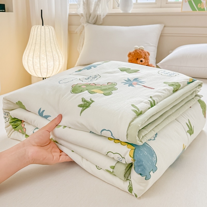 91家纺网 家纺一手货源 找家纺 （总）爱宝被业 2026新款A类水洗棉新疆棉花夏被夏凉被