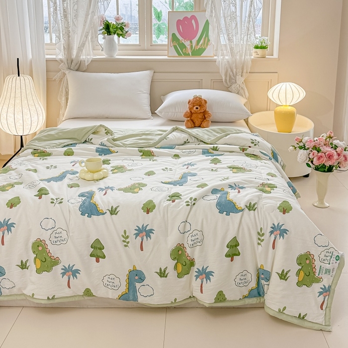 91家纺网 家纺一手货源 找家纺 （总）爱宝被业 2026新款A类水洗棉新疆棉花夏被夏凉被