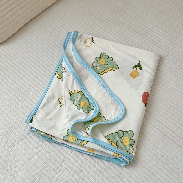 91家纺网 家纺一手货源 找家纺 嗨生活 2026新款婴儿裸睡级凉感幼儿园夏被儿童夏被夏凉被空调被直播微商电商好货推荐产品 小绿龙