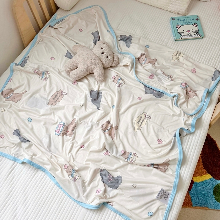 91家纺网 家纺一手货源 找家纺 嗨生活 2026新款婴儿裸睡级凉感幼儿园夏被儿童夏被夏凉被空调被直播微商电商好货推荐产品 小奶猫