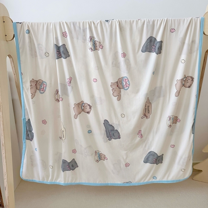 91家纺网 家纺一手货源 找家纺 嗨生活 2026新款婴儿裸睡级凉感幼儿园夏被儿童夏被夏凉被空调被直播微商电商好货推荐产品 小奶猫