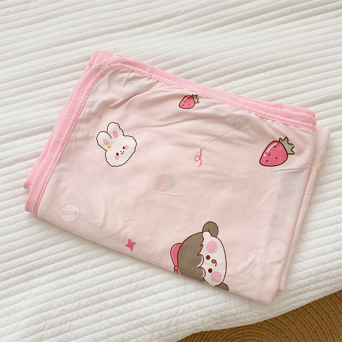 91家纺网 家纺一手货源 找家纺 嗨生活 2026新款婴儿裸睡级凉感幼儿园夏被儿童夏被夏凉被空调被直播微商电商好货推荐产品 小女孩