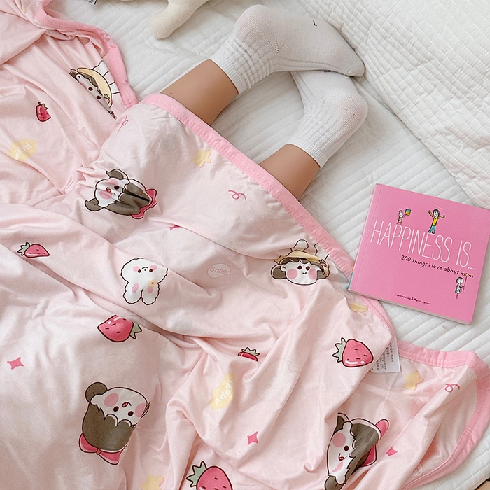 91家纺网 家纺一手货源 找家纺 嗨生活 2026新款婴儿裸睡级凉感幼儿园夏被儿童夏被夏凉被空调被直播微商电商好货推荐产品 小女孩