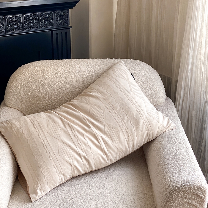 91家纺网 家纺一手货源 找家纺 宜代光年 2026新款60S全棉厚织提花夏被夏凉被空调被 夏被-阳光少年-奶白