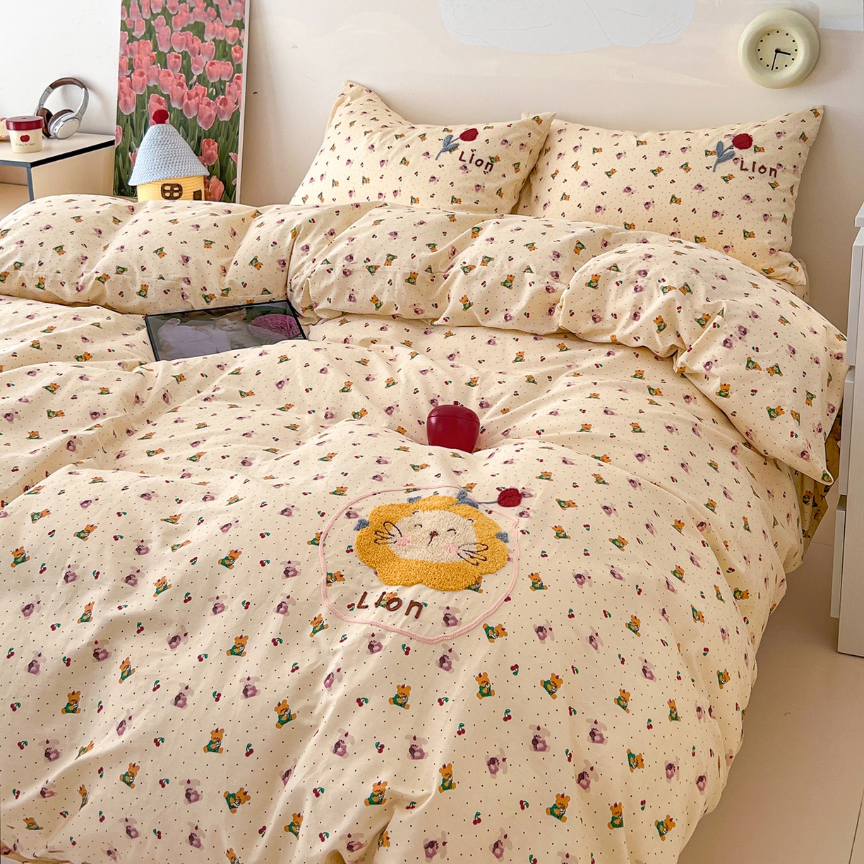 91家纺网 家纺一手货源 找家纺 （总）舒居家纺 2026新款13070全棉纯棉毛巾绣单被套被套单件