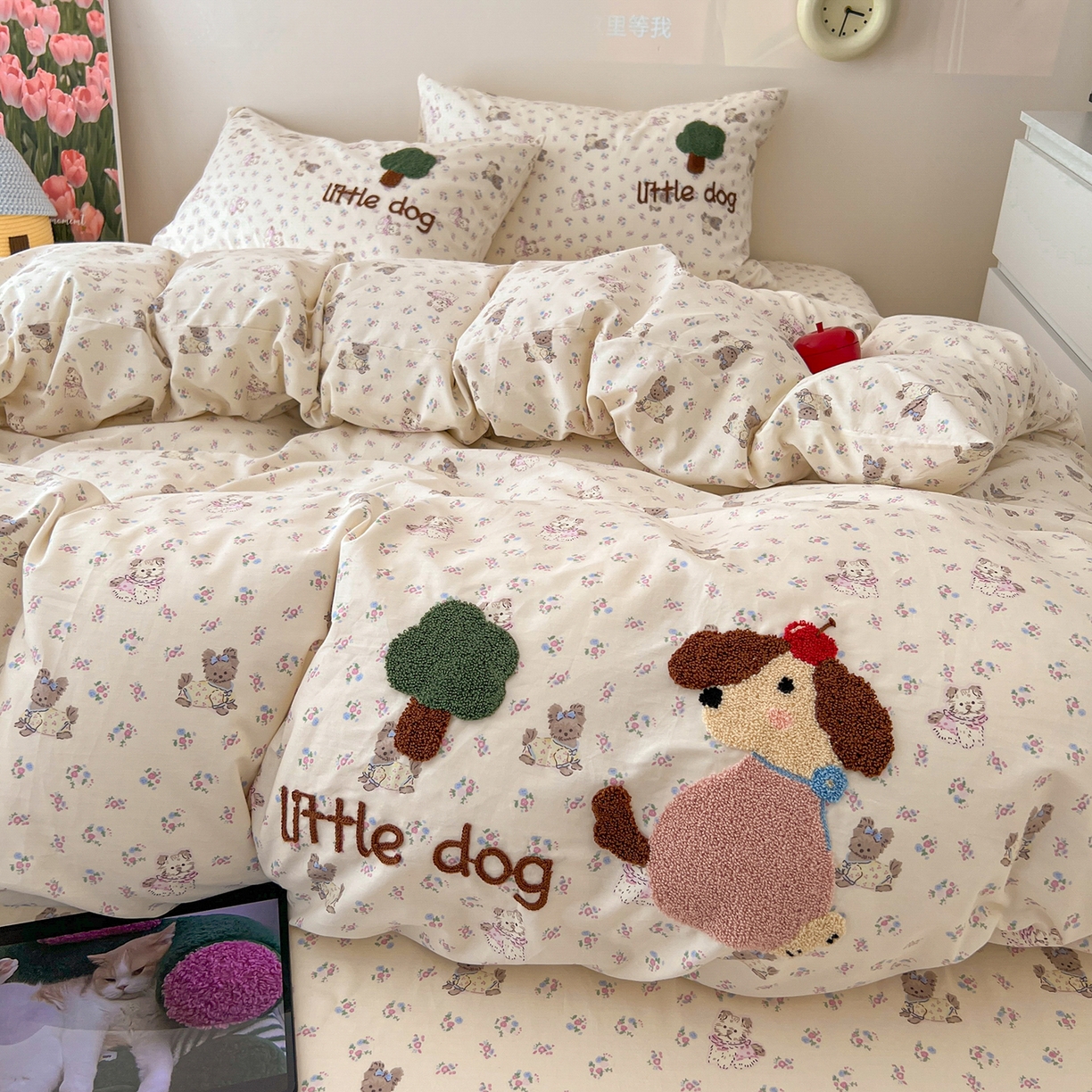 91家纺网 家纺一手货源 找家纺 （总）舒居家纺 2026新款13070全棉纯棉毛巾绣单被套被套单件