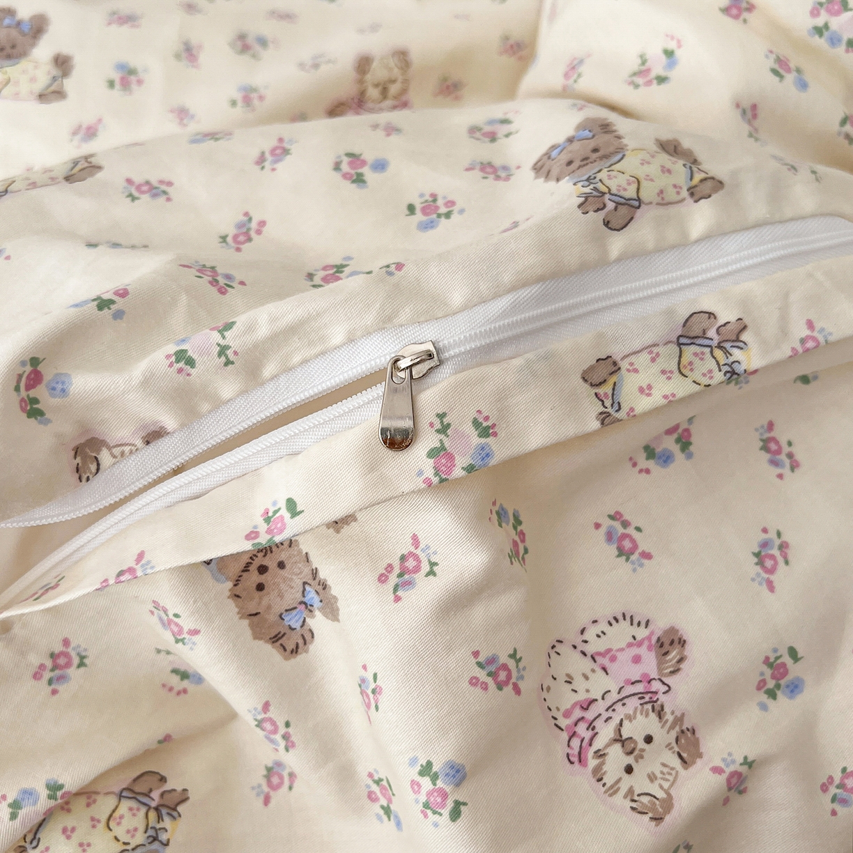 91家纺网 家纺一手货源 找家纺 舒居家纺 2026新款13070全棉纯棉毛巾绣单被套被套单件 可米宝贝