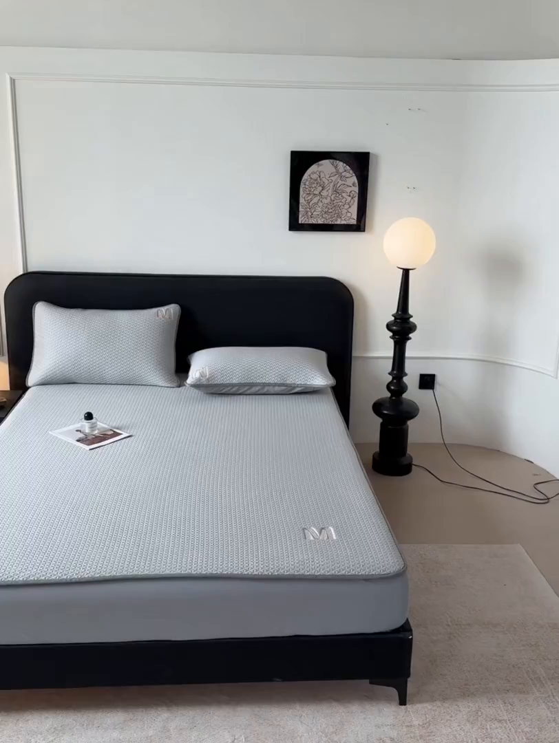 91家纺网 家纺一手货源 找家纺 （总）乐家欣 2026新款夏季高端pe空调软席可水洗席子凉席-慕尚M纹