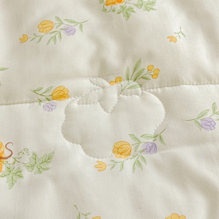 91家纺网 家纺一手货源 找家纺 爱宝被业 2026新款A类水洗棉新疆棉花夏被夏凉被南瓜派对