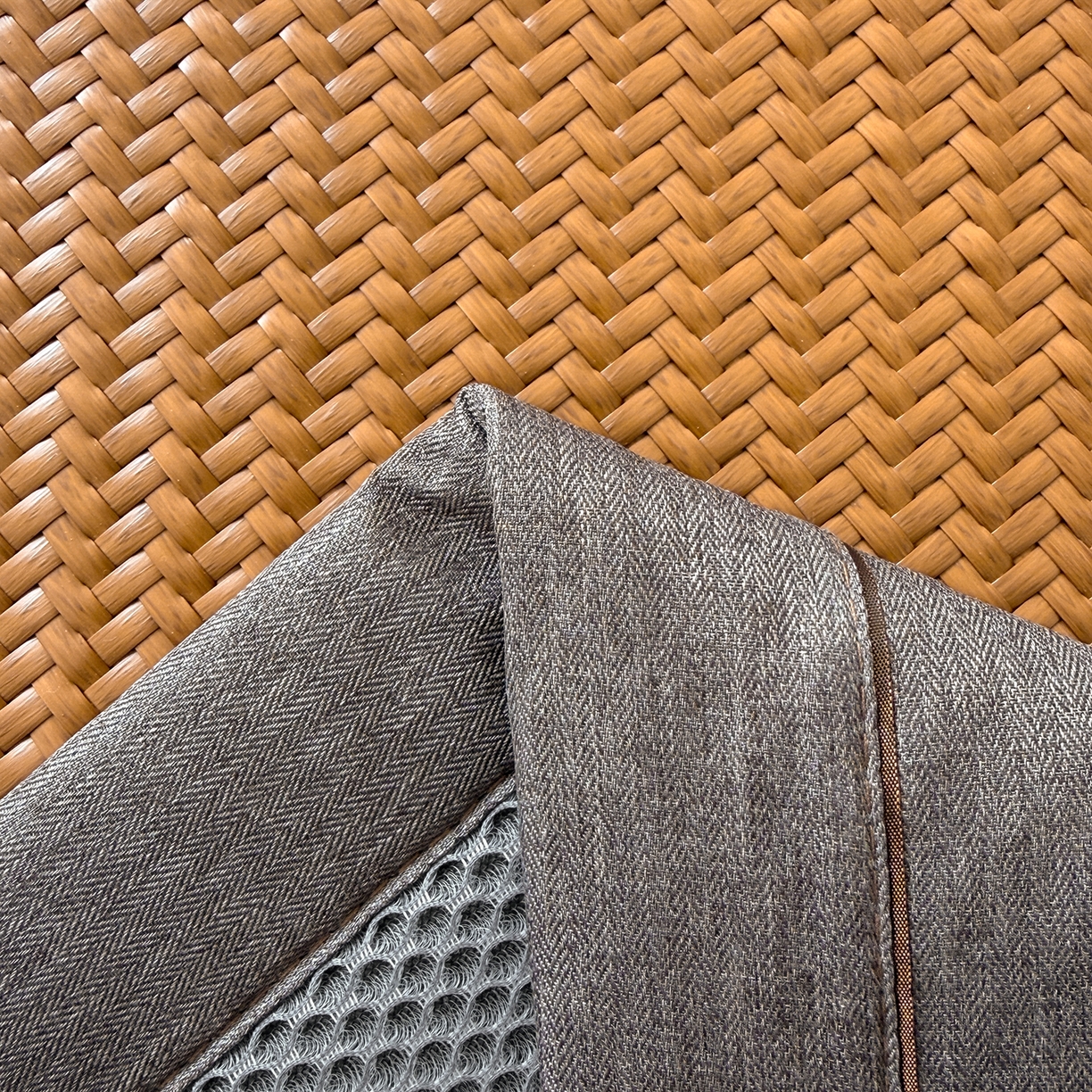 91家纺网 家纺一手货源 找家纺 乐家欣 2026新款夏季高端竹席pe藤席空调软席可水洗席子凉席-葫芦双全 葫芦双全-浅咖