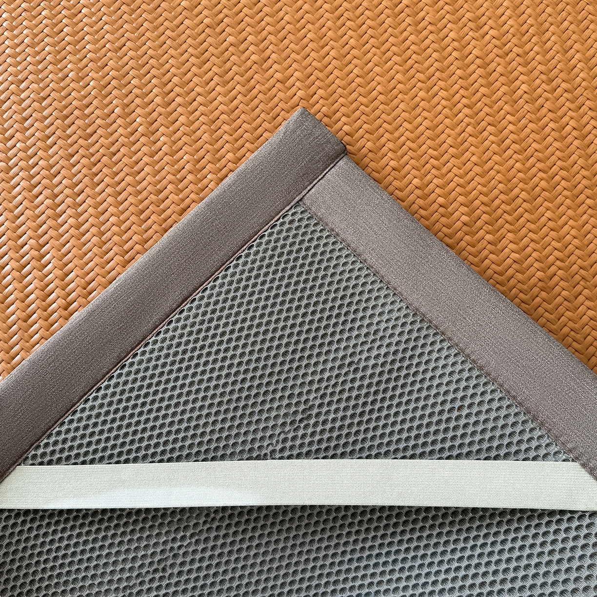 91家纺网 家纺一手货源 找家纺 乐家欣 2026新款夏季高端竹席pe藤席空调软席可水洗席子凉席-葫芦双全 葫芦双全-浅咖