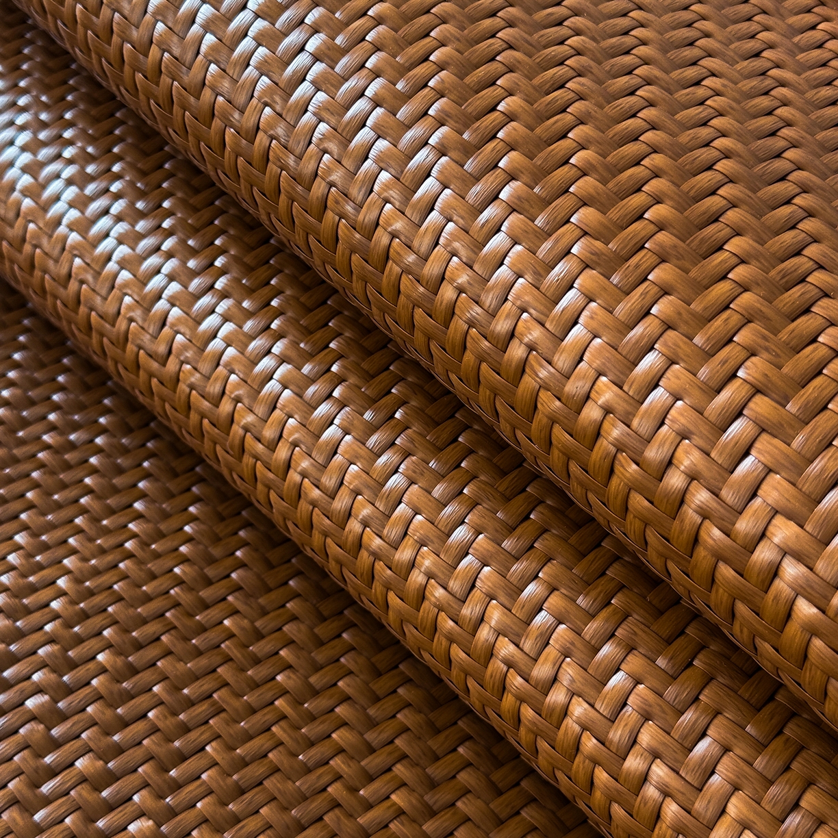 91家纺网 家纺一手货源 找家纺 乐家欣 2026新款夏季高端竹席pe藤席空调软席可水洗席子凉席-葫芦双全 葫芦双全-浅咖