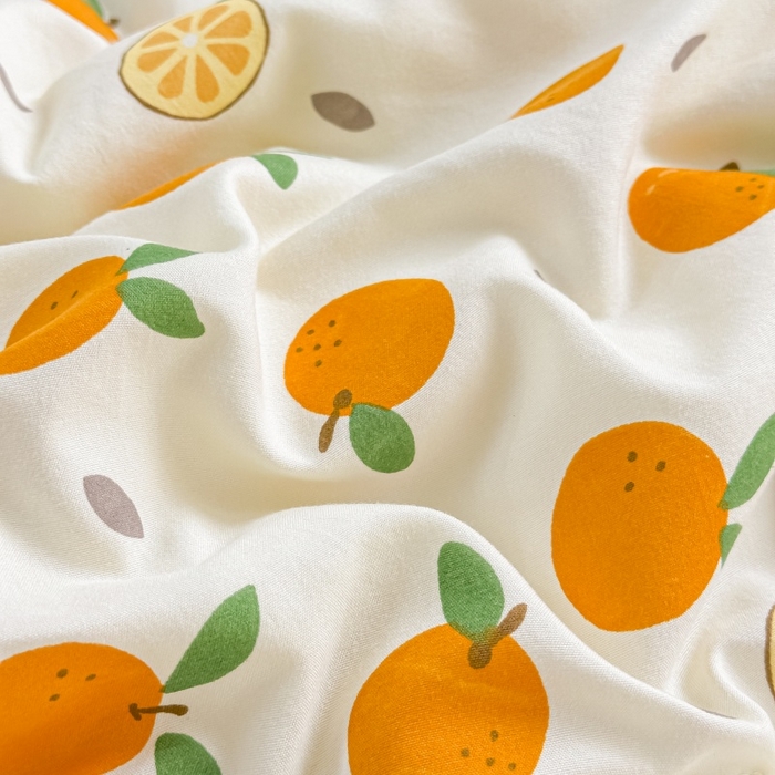 91家纺网 家纺一手货源 找家纺 爱宝被业 2026新款A类水洗棉新疆棉花夏被夏凉被心想事橙