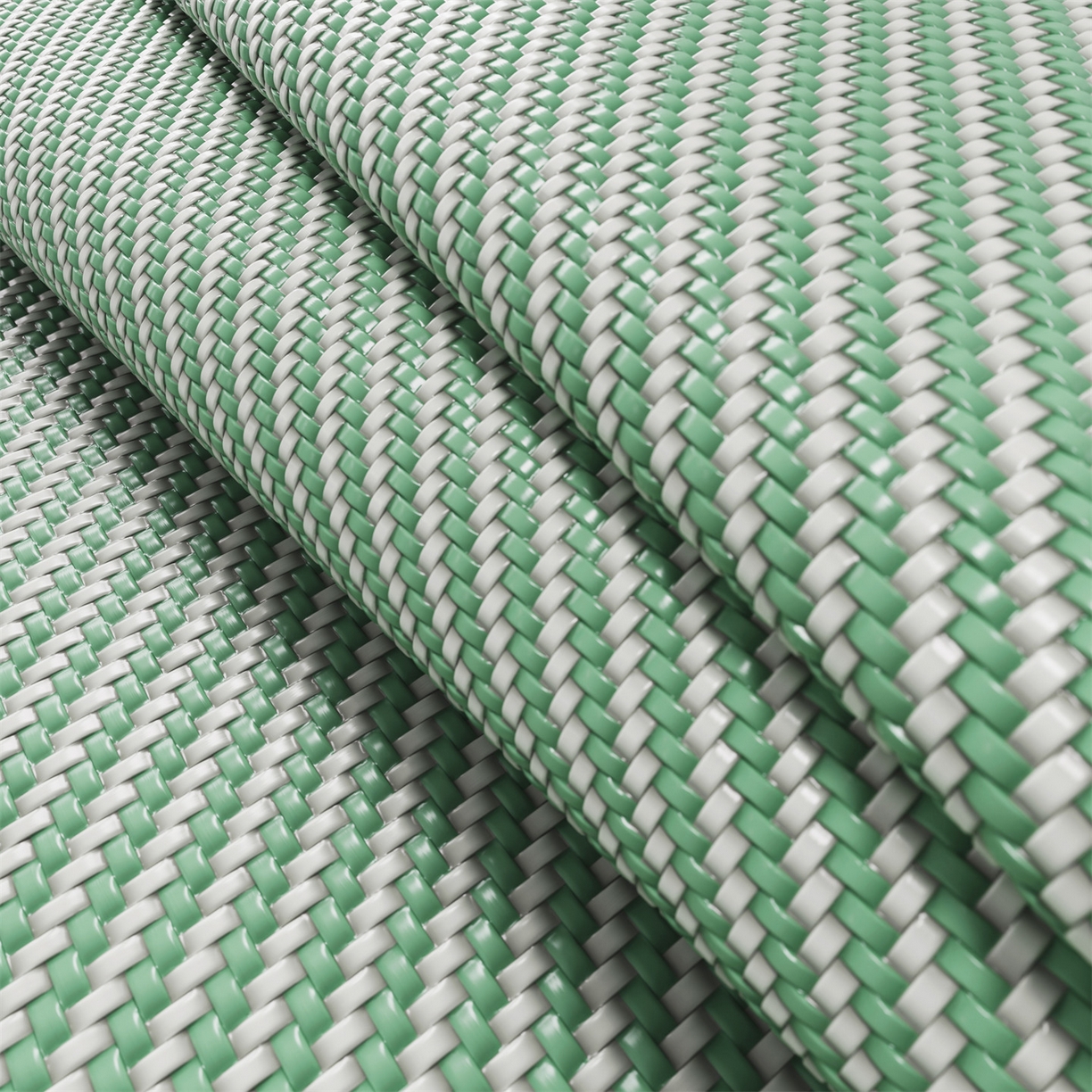 91家纺网 家纺一手货源 找家纺 乐家欣 2026夏季高端凉席竹席新款pe藤席a类母婴级1.8m空调软席子可水洗-青岚织梦系列 青岚织梦-绿