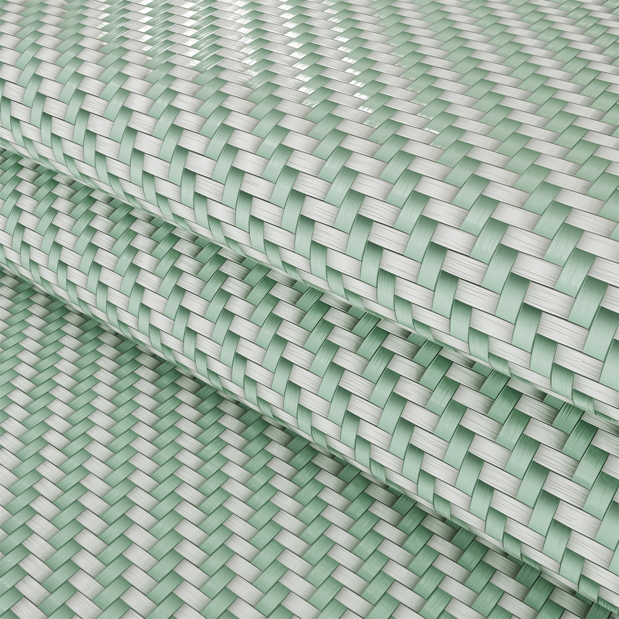 91家纺网 家纺一手货源 找家纺 乐家欣 2026夏季高端凉席竹席新款pe藤席a类母婴级1.8m空调软席子可水洗-四叶花语 四叶花语-绿