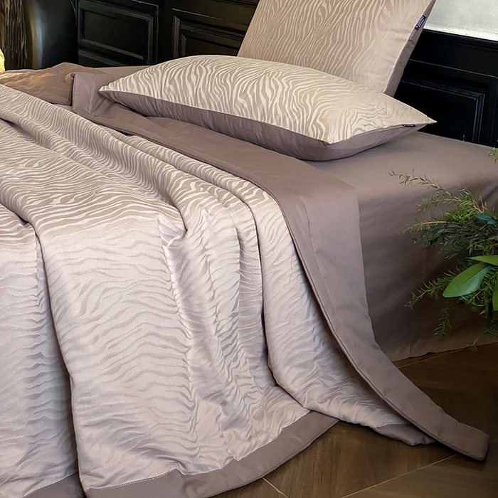 宜代光年 2026新款60S全棉厚织提花夏被夏凉被空调被 夏被-画谷