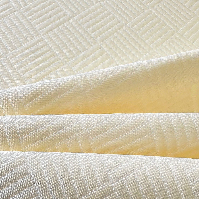 91家纺网 家纺一手货源 找家纺 乐家欣 2026新款提花凉感床笠款床席款软凉席 床席款提花-奶昔白