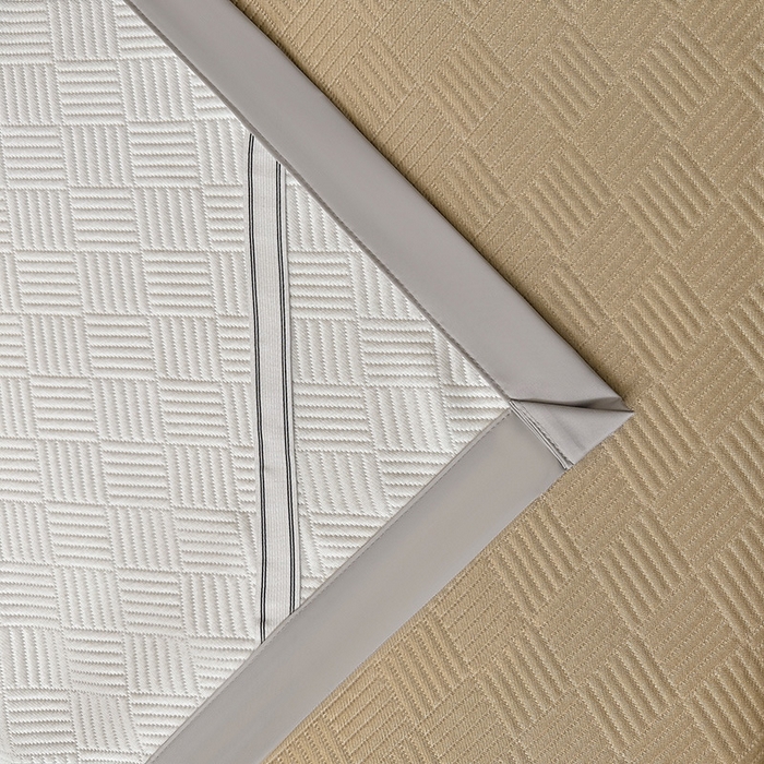 91家纺网 家纺一手货源 找家纺 乐家欣 2026新款提花凉感床笠款床席款软凉席 床席款提花-卡其