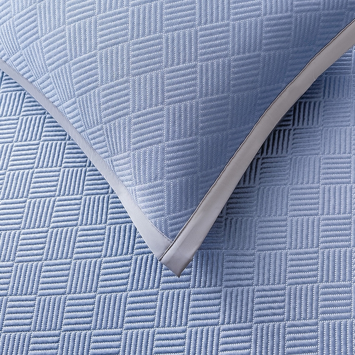 91家纺网 家纺一手货源 找家纺 乐家欣 2026新款提花凉感床笠款床席款软凉席 床席款提花-紫灰