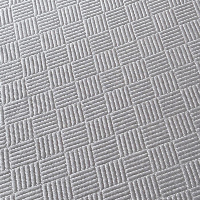 91家纺网 家纺一手货源 找家纺 乐家欣 2026新款提花凉感床笠款床席款软凉席 床笠款提花-浅灰