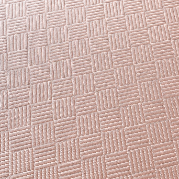 91家纺网 家纺一手货源 找家纺 乐家欣 2026新款提花凉感床笠款床席款软凉席 床笠款提花-蜜桃粉