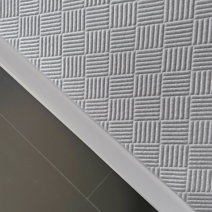 91家纺网 家纺一手货源 找家纺 乐家欣 2026新款提花凉感床笠款床席款软凉席 床席款提花-浅灰