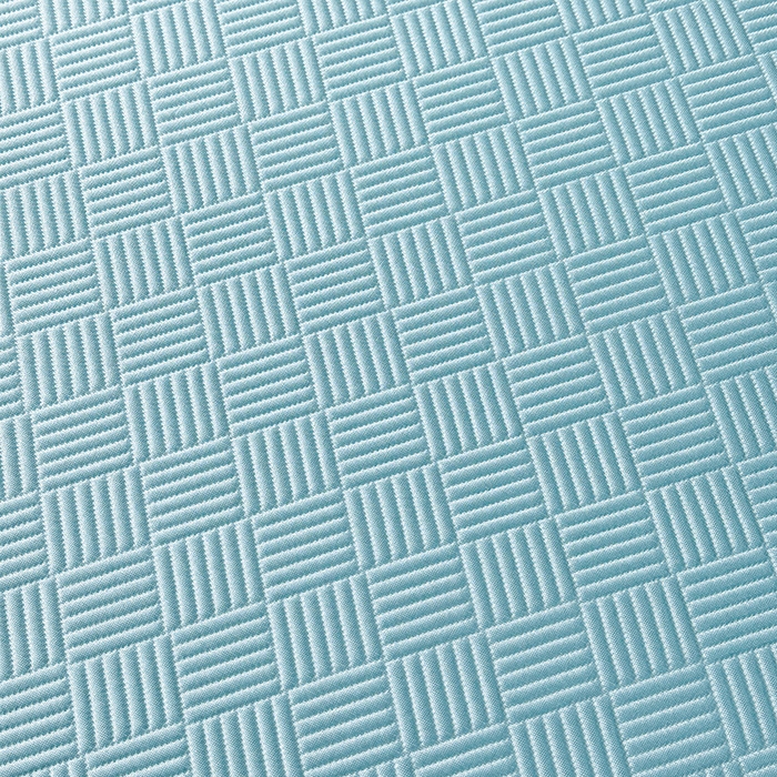 91家纺网 家纺一手货源 找家纺 乐家欣 2026新款提花凉感床笠款床席款软凉席 床笠款提花-清水蓝