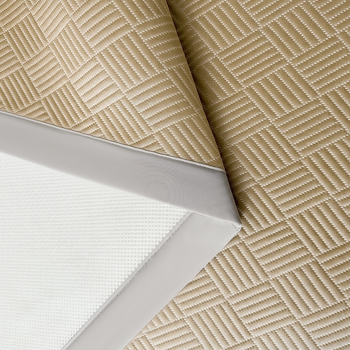 91家纺网 家纺一手货源 找家纺 乐家欣 2026新款提花凉感床笠款床席款软凉席 床席款提花-卡其