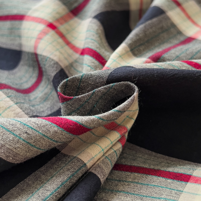 91家纺网 家纺一手货源 找家纺 花香四季家纺 2026新款简约全棉高织高密色织纯棉水洗棉四件套 黑桃A