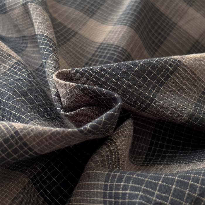 91家纺网 家纺一手货源 找家纺 （总）花香四季家纺 2026新款简约全棉高织高密色织纯棉水洗棉四件套