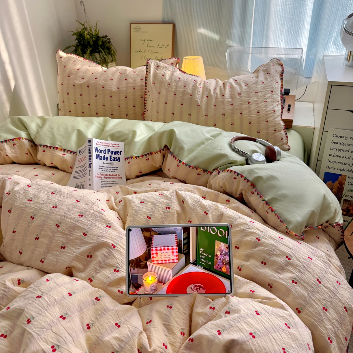 91家纺网 家纺一手货源 找家纺 （总）田野 2026新款全棉水洗提花贝壳边四件套