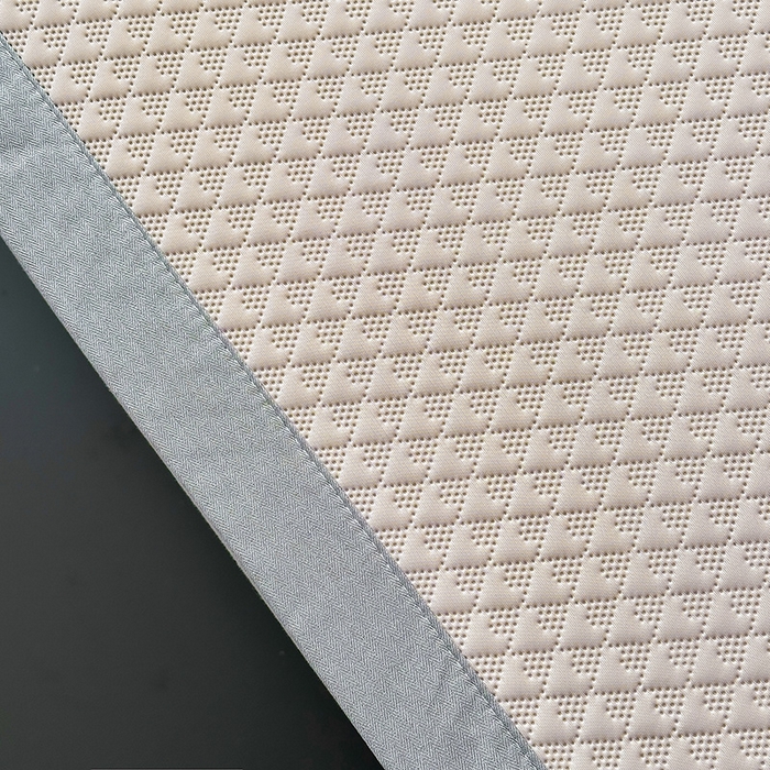 91家纺网 家纺一手货源 找家纺 乐家欣 2026新款凉感冰丝床席床笠四件套 冰丝床席款-浅灰