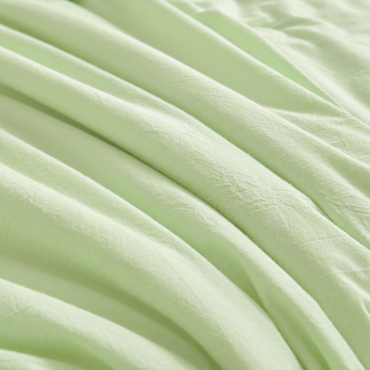 91家纺网 家纺一手货源 找家纺 创优家纺 2026新款新疆棉花夏被无印风纯色100%新疆棉夏凉被空调被棉花夏被棉花被子百分百新疆棉可水洗/可机洗棉花被（专版烫画 盗版必究） 棉朵-奶白绿