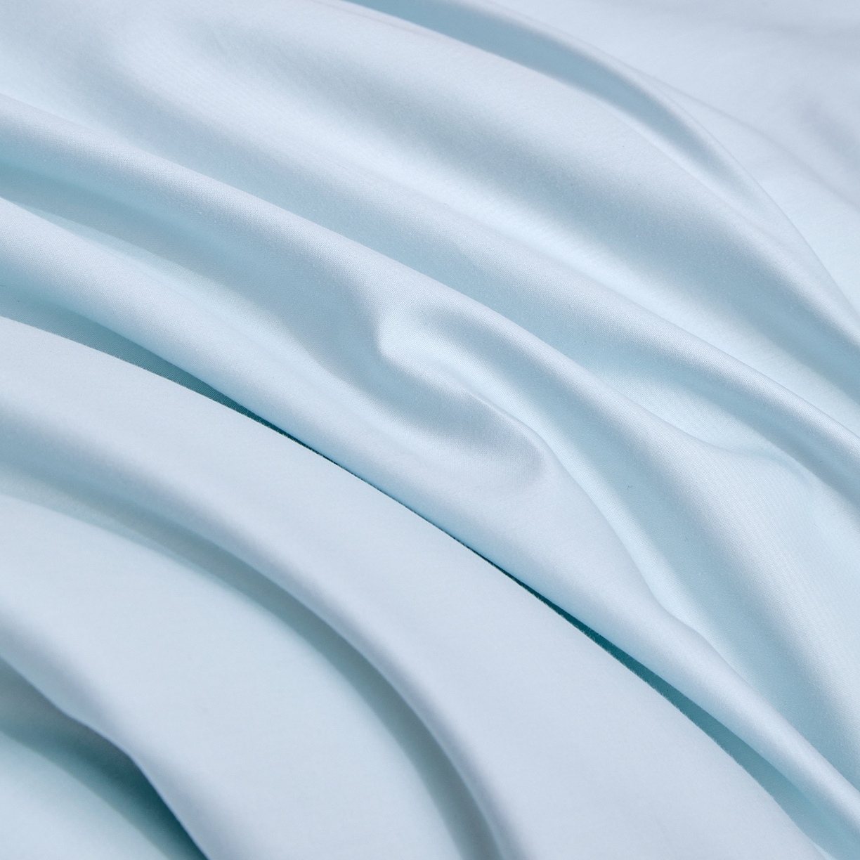 91家纺网 家纺一手货源 找家纺 合欢（原天一阁） 2026新款50s双股长绒棉全棉纯棉纯色四件套 水军蓝+银竹灰