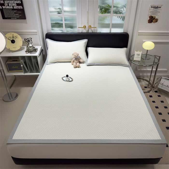 91家纺网 家纺一手货源 找家纺 （总）乐家欣 2026新款凉感凉豆豆床笠款床席款凉席系列