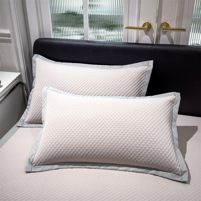 91家纺网 家纺一手货源 找家纺 乐家欣 2026新款凉感凉豆豆床笠款床席款凉席系列 凉豆豆-浅灰（床席款）