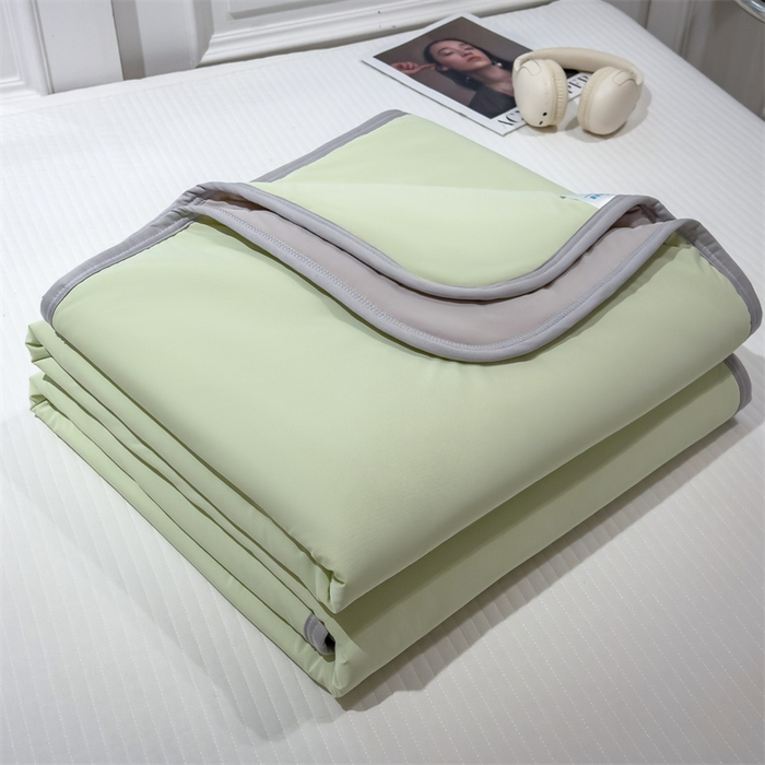 乐家欣 2026新款凉感凉豆豆床笠款床席款凉席系列 凉感夏被-嫩绿