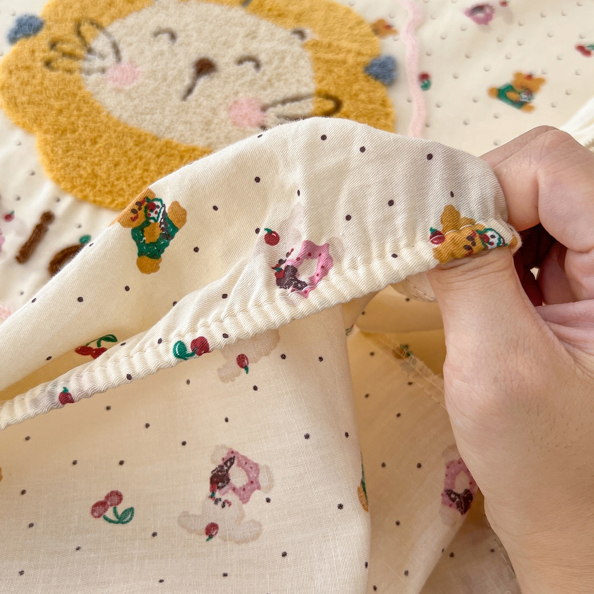 91家纺网 家纺一手货源 找家纺 （总）舒居家纺 2026新款13070全棉纯棉毛巾绣单床笠床笠单件