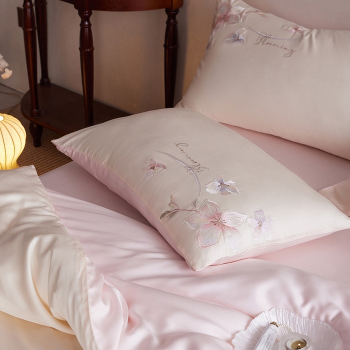 91家纺网 家纺一手货源 找家纺 （总）爱缦 2026新款60支兰精天丝四件套--至真系列