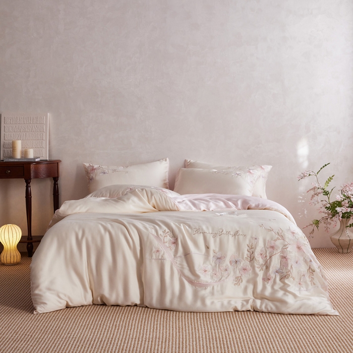 91家纺网 家纺一手货源 找家纺 （总）爱缦 2026新款60支兰精天丝四件套--至真系列