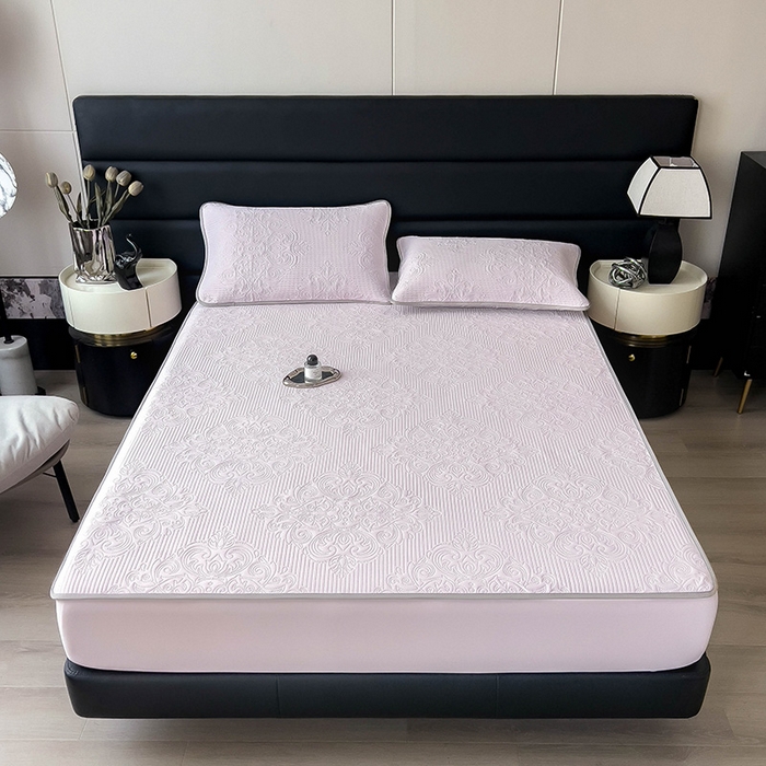 91家纺网 家纺一手货源 找家纺 （总）乐家欣 2026新款凉感欧式夏被床笠四件套